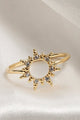 Ray Of Sunshine Rhinestone Ring - Rings at Beyond Polish