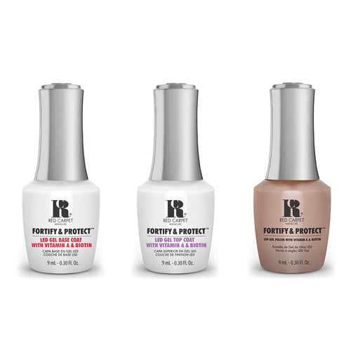 Red Carpet Manicure - Fortify & Protect Combo - Base, Top & Altinude 0.3 oz