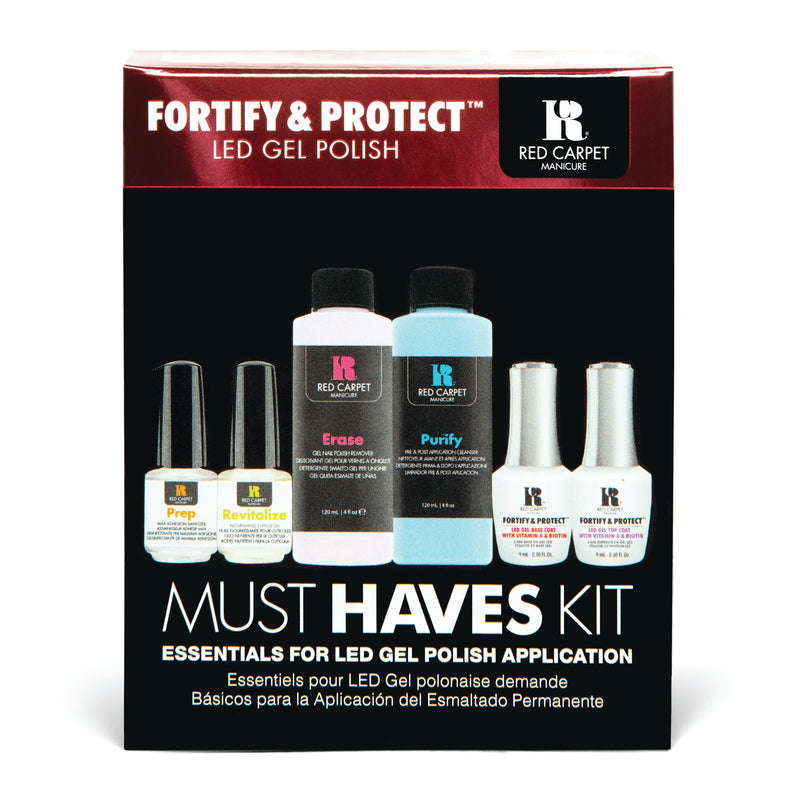 Red Carpet Manicure - Fortify & Protect Must Haves Kit - Gel Polish at Beyond Polish