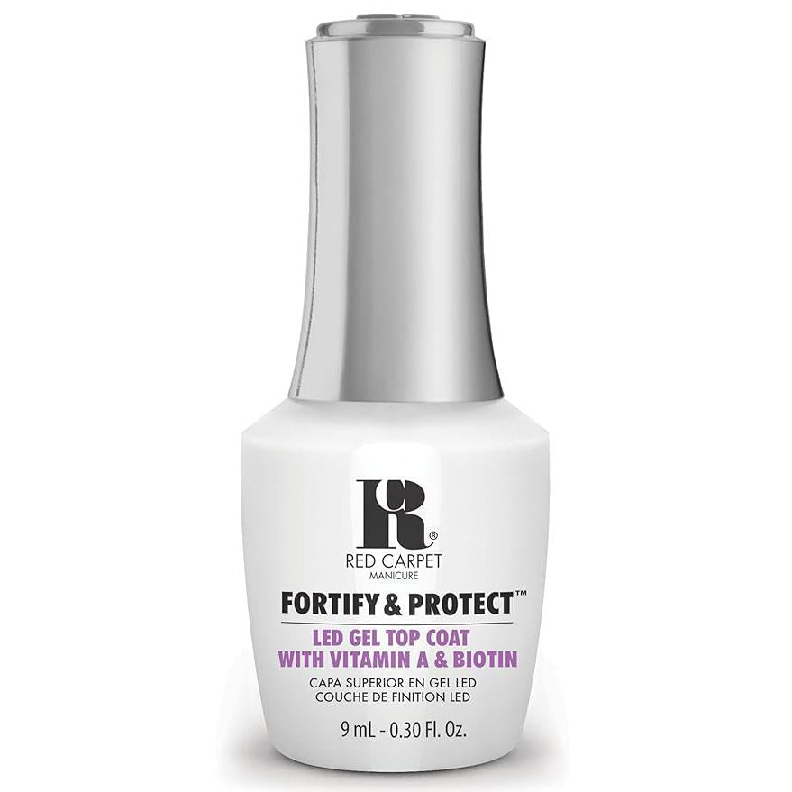 Red Carpet Manicure - Fortify & Protect Top Coat 0.3 oz - Top & Base Coats at Beyond Polish