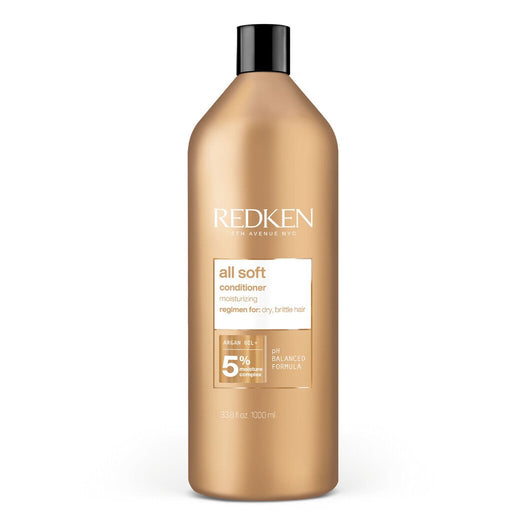 Redken - All Soft Conditioner – 1L / 33.8 oz - Hair at Beyond Polish