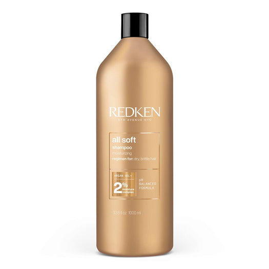 Redken - All Soft Shampoo – 1L / 33.8 oz - Hair at Beyond Polish
