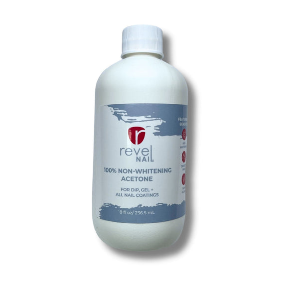 Revel Nail - 100% Non-Whitening Acetone - Cleansers & Removers at Beyond Polish