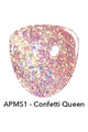 Revel Nail - Acrylic Powder Confetti Queen 2 oz - #APMS001C - Acrylic at Beyond Polish