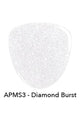 Revel Nail - Acrylic Powder Diamond Burst 2 oz - #APMS003C - Acrylic at Beyond Polish