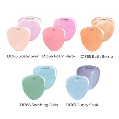 Revel Nail - Bubble Bath Chrome Dip Powder Set Collection - Dipping Powder at Beyond Polish