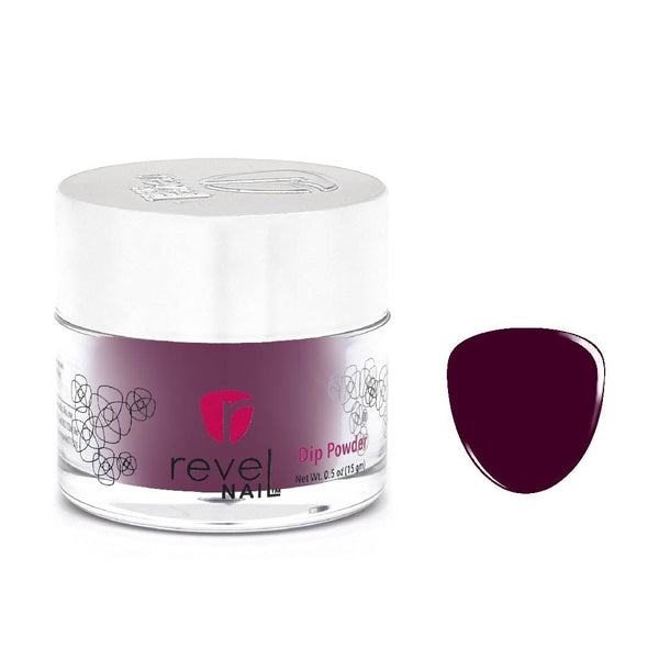 Revel Nail - Dip Powder Elderberry 0.5 oz - #J547D - Dipping Powder at Beyond Polish
