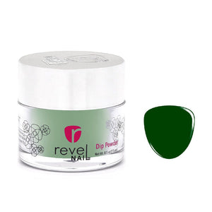 Revel Nail Dip Powder Forest Shimmer Green | Beyond Polish