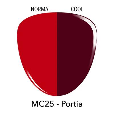 Revel Nail - Dip Powder Portia Red Creme 0.5 oz - #MC25.5 - Dipping Powder at Beyond Polish