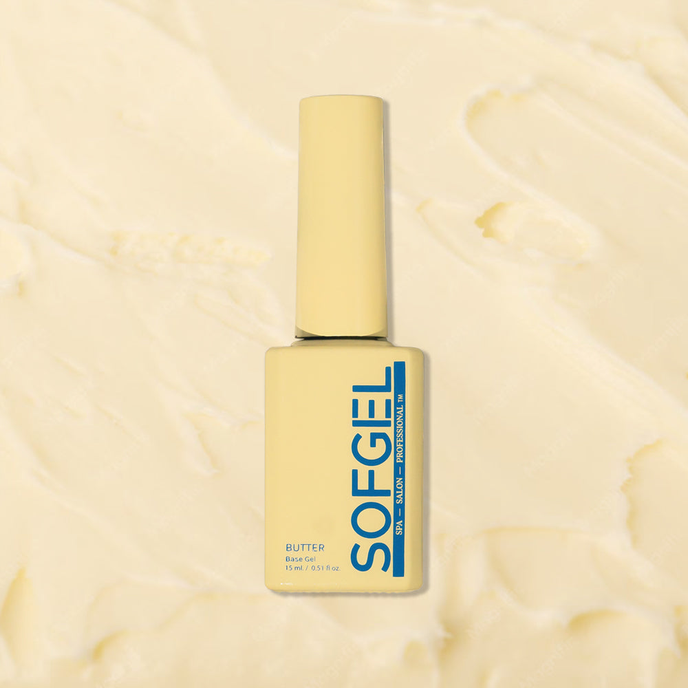 SOFGEL - Butter Base Gel (Peel Off Base) - 15Ml - Top & Base Coats at Beyond Polish
