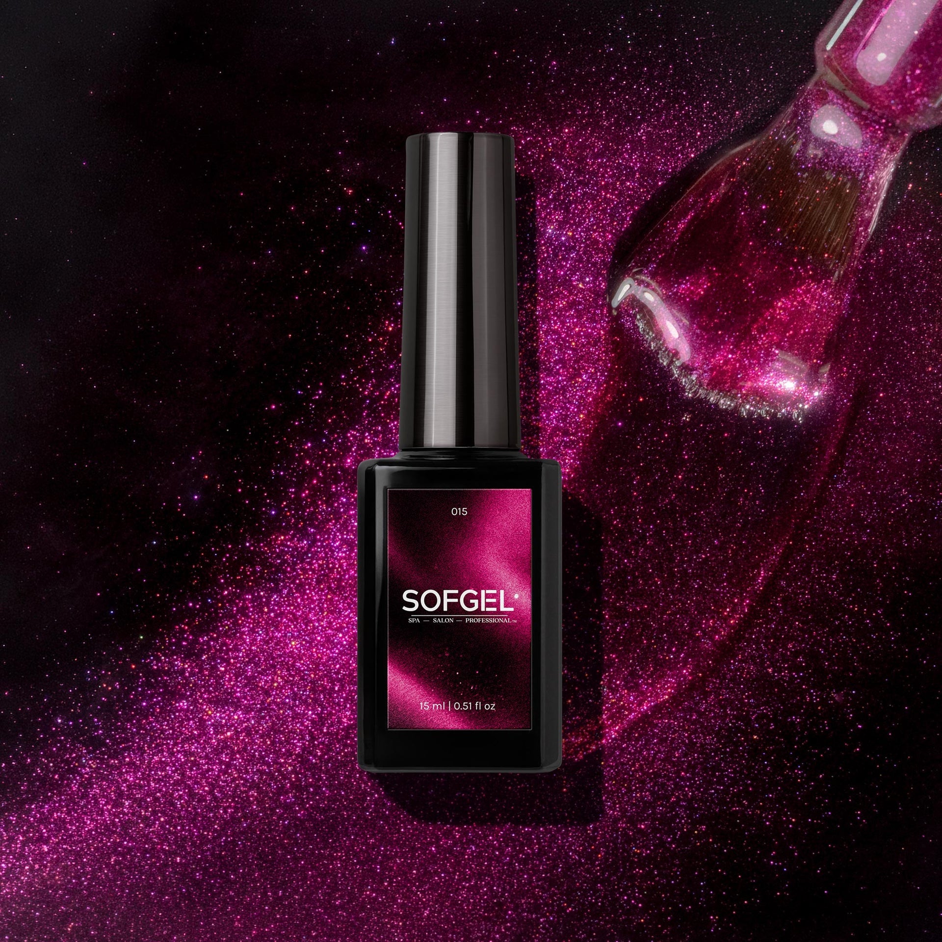 SOFGEL - Chinchilla Cat Eye - 015 - Gel Polish at Beyond Polish