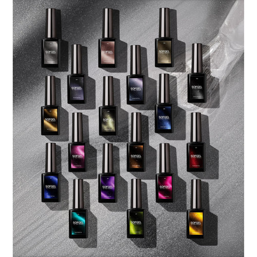 SOFGEL - Chinchilla Cat Eye - 18 Color Full Set