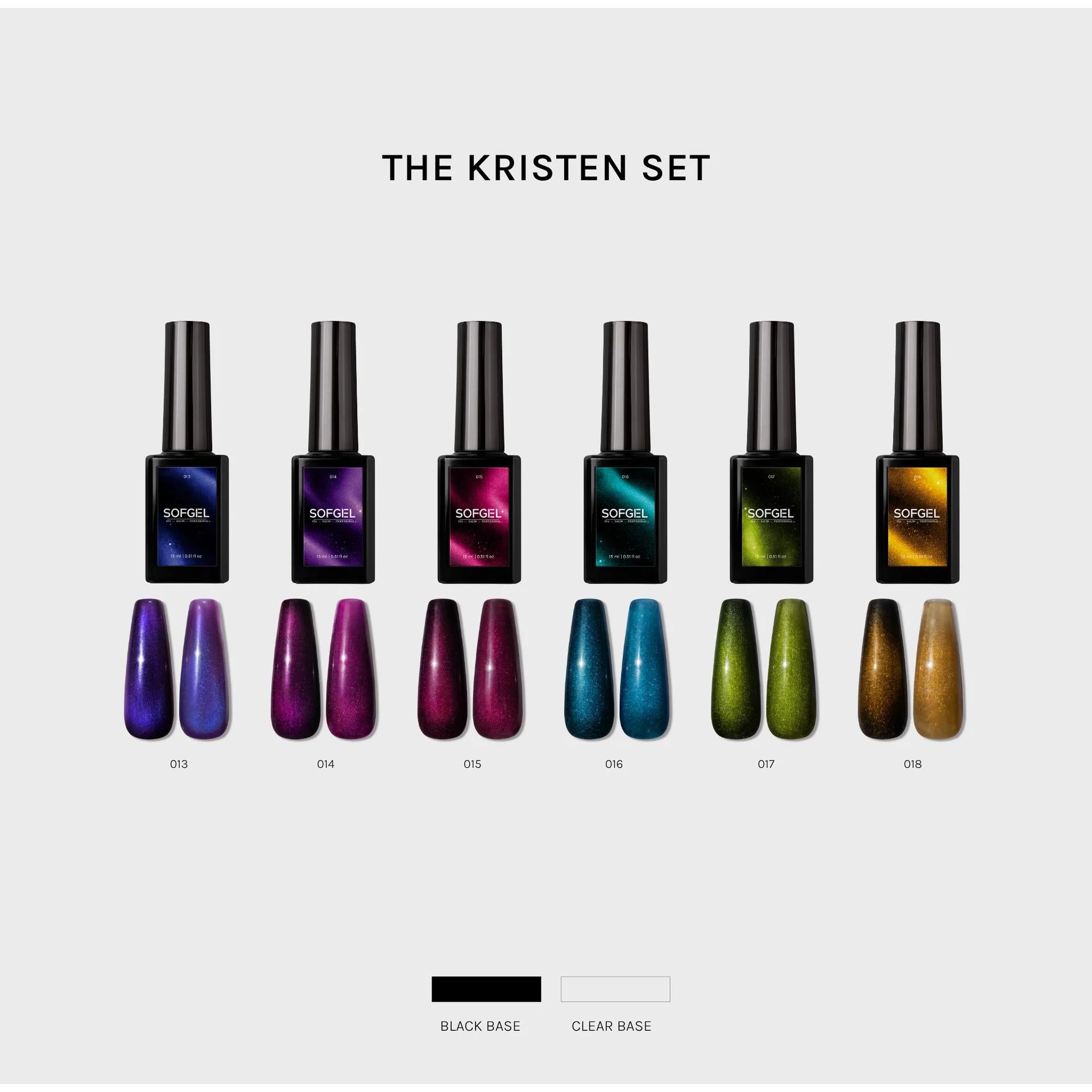 SOFGEL - Chinchilla Cat Eye - The Kristen Set - Gel Polish at Beyond Polish