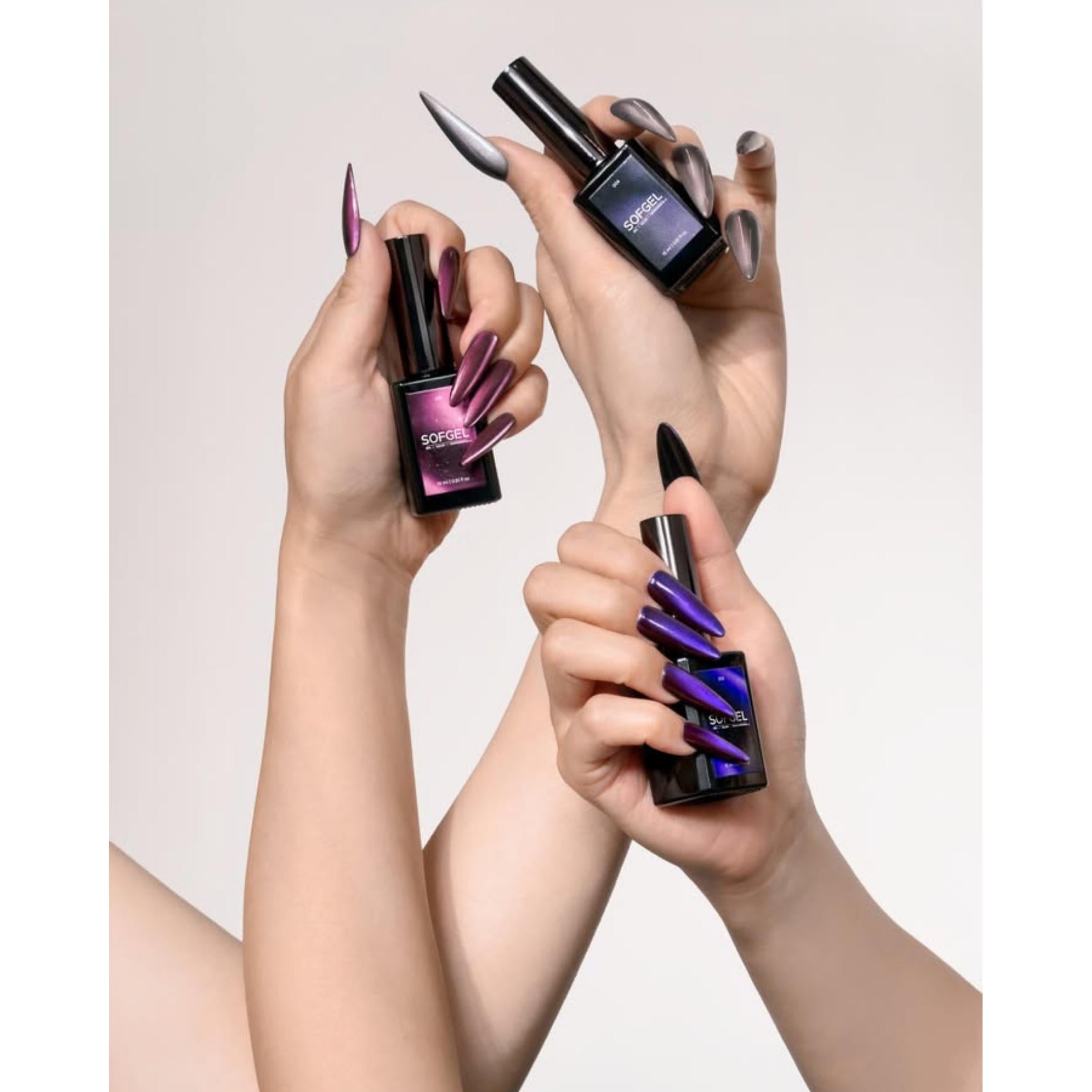 SOFGEL - Chinchilla Cat Eye - The Mariah Set - Gel Polish at Beyond Polish