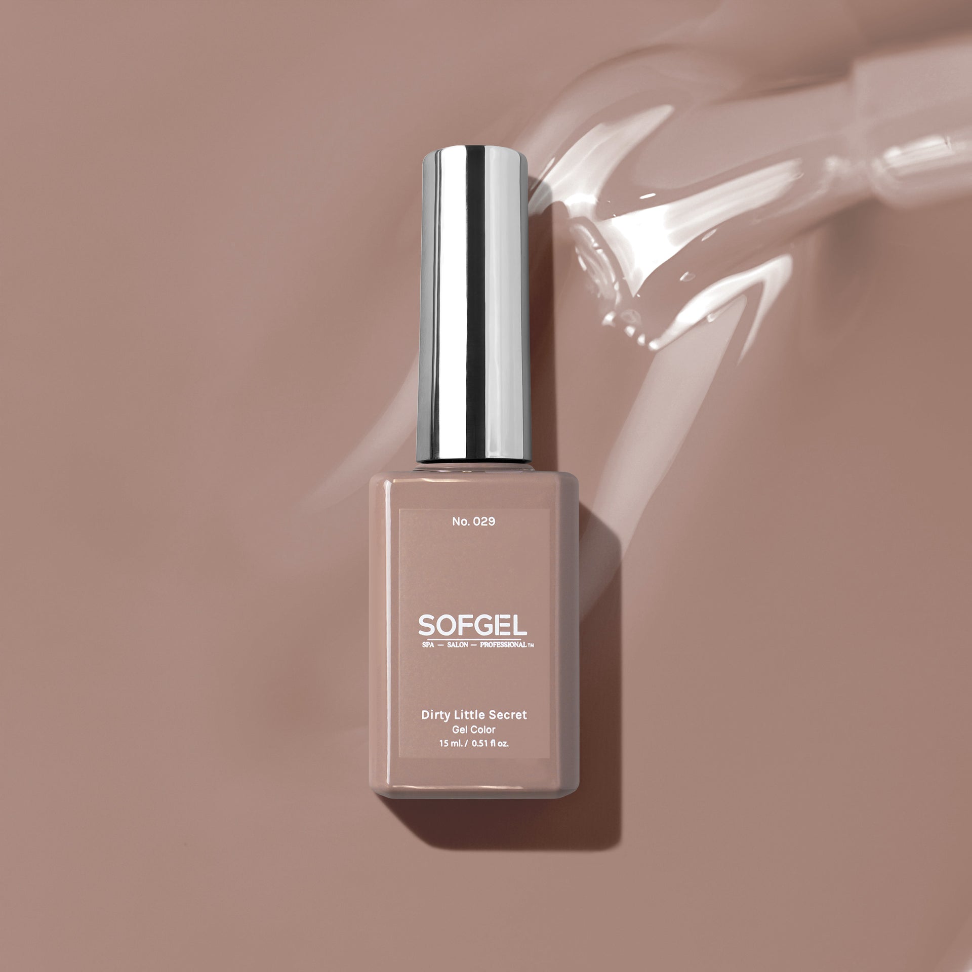 SOFGEL - Dirty Little Secret - Gel Color - 15Ml - Gel Polish at Beyond Polish