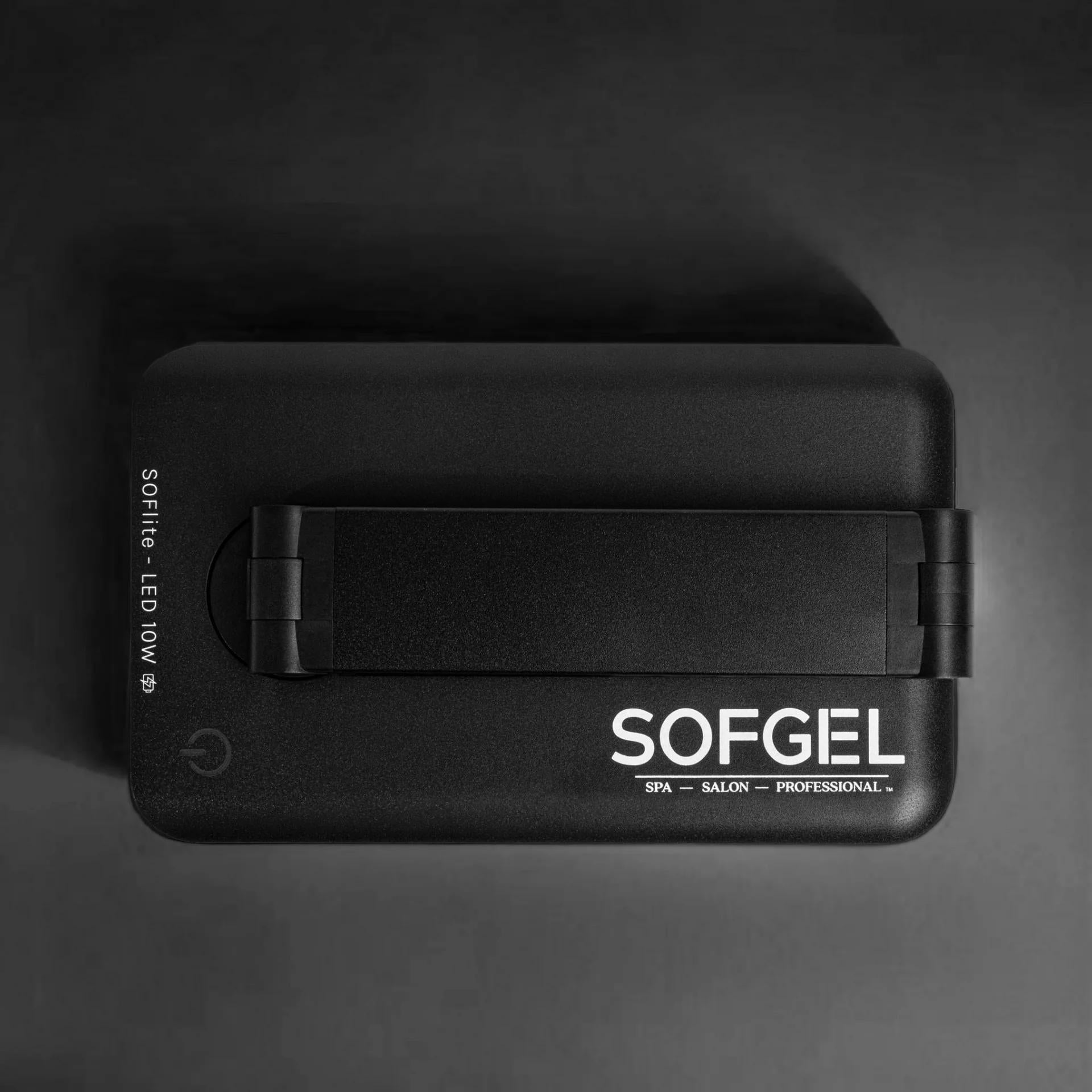 SOFGEL - SOFlite V2 LED Flash Cure Light - Black - Manicure & Pedicure Tools at Beyond Polish