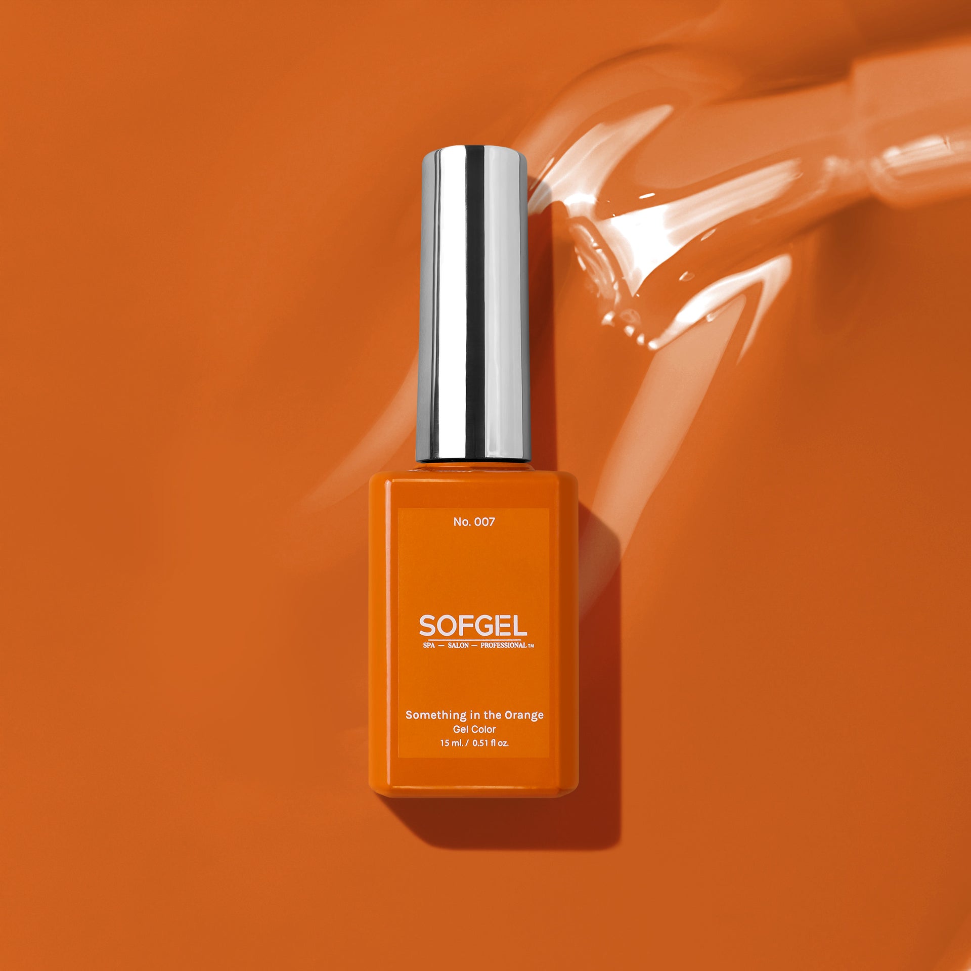 SOFGEL - Something In The Orange - Gel Color - 15Ml - Gel Polish at Beyond Polish