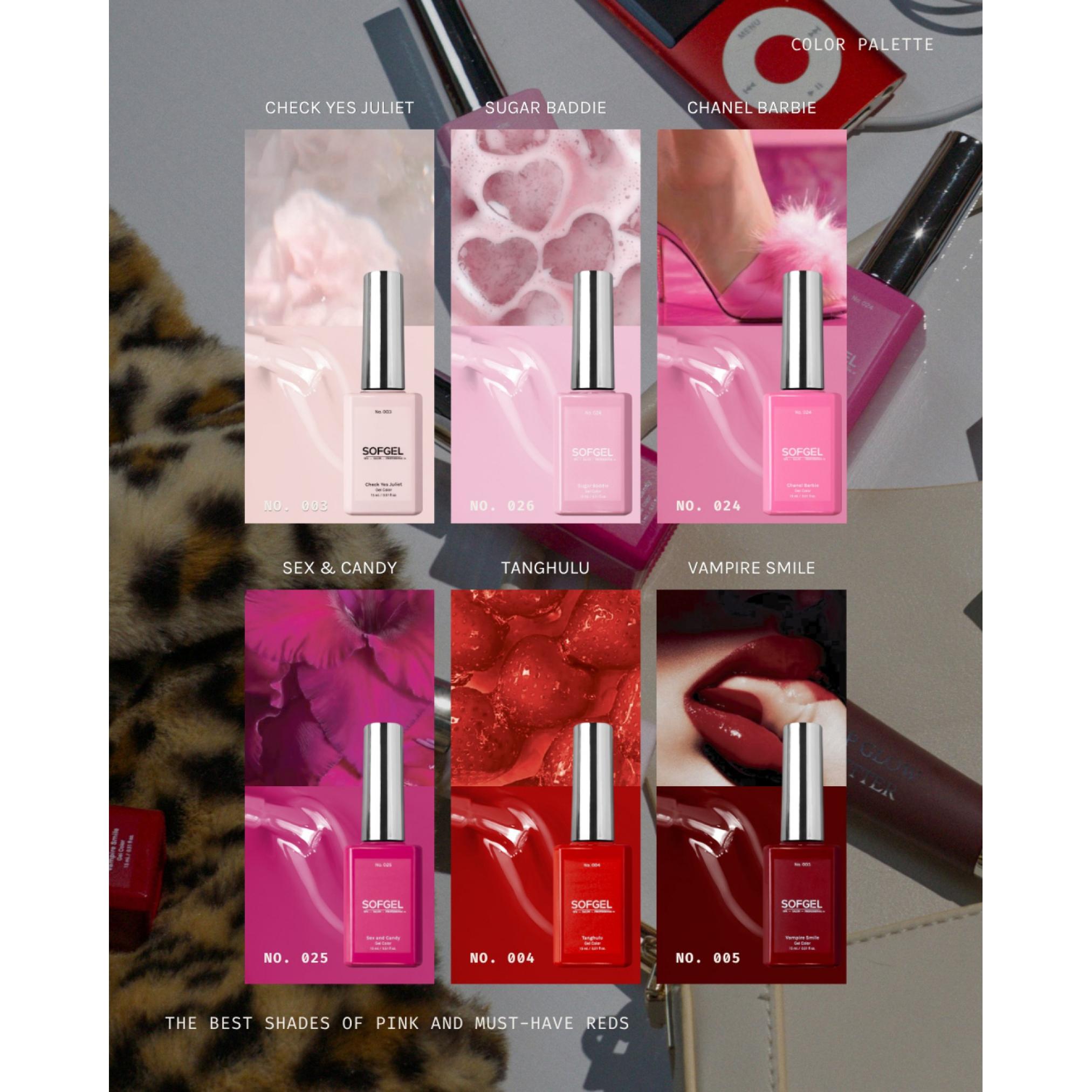 SOFGEL - The Carol Set - Legacy Gel Color No. 02 - 15Ml - Gel Polish at Beyond Polish