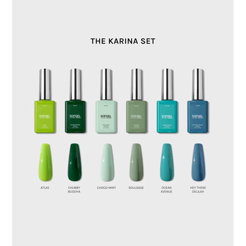SOFGEL - The Karina Set - Legacy Gel Color No. 03 - 15Ml - Gel Polish at Beyond Polish