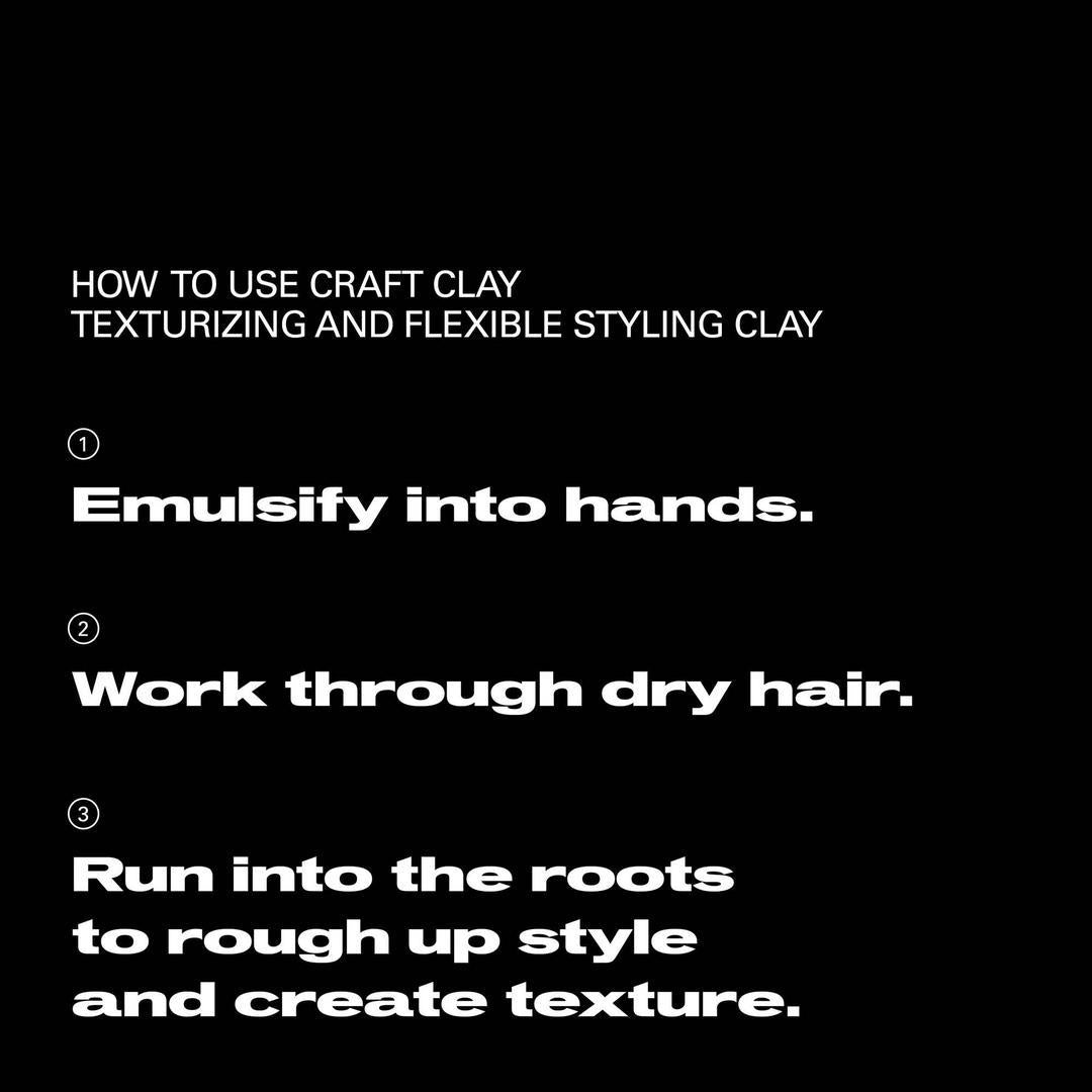Sebastian - Craft Clay Texturizing & Flexible Styling Clay 1.7 oz - Hair at Beyond Polish