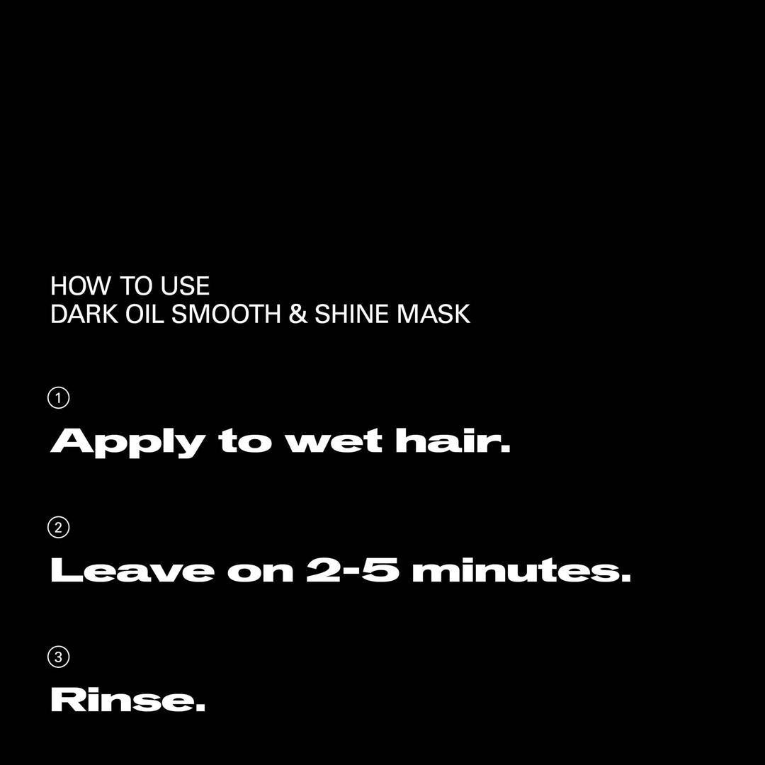 Sebastian - Dark Oil Smooth And Shine Mask 4.9 oz - Hair at Beyond Polish