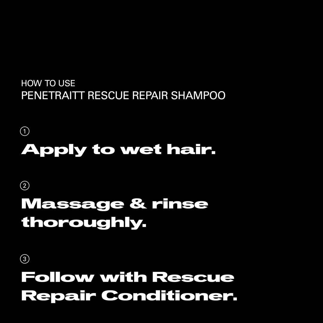 Sebastian - Penetraitt Rescue Repair Shampoo 33.8 oz - Hair at Beyond Polish