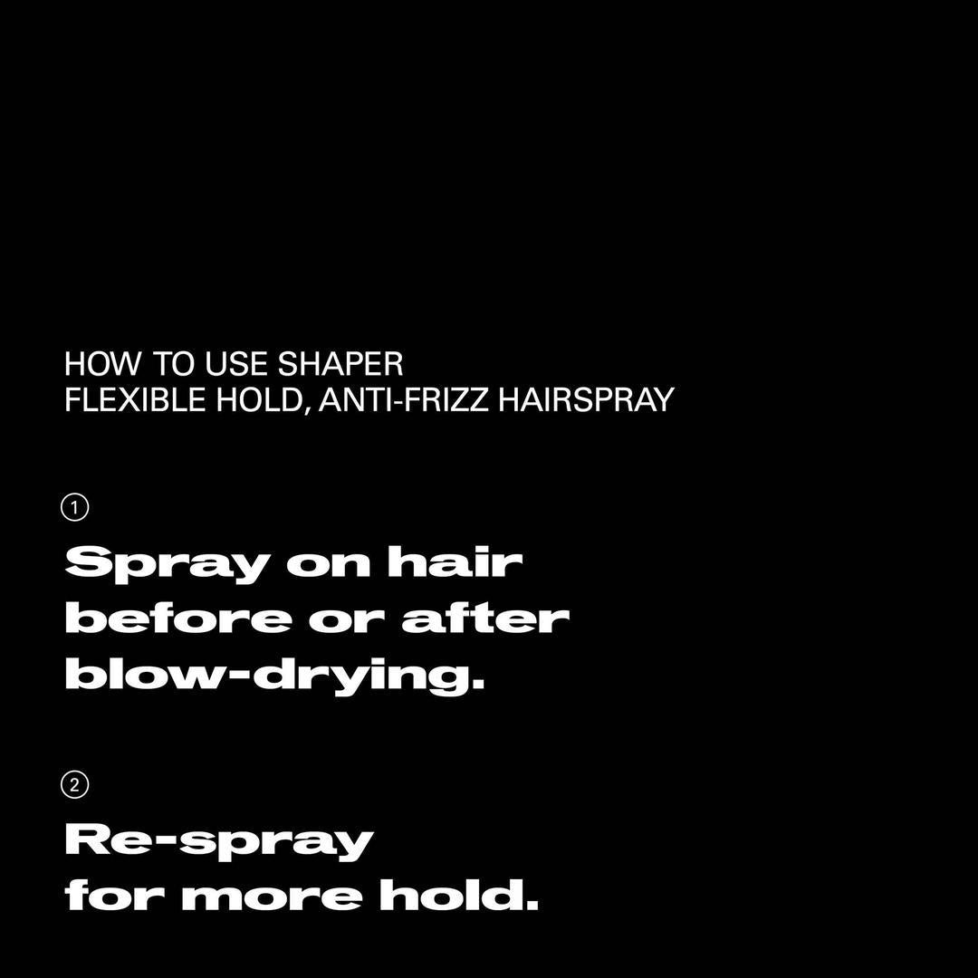 Sebastian - Shaper Flexible Hold Anti-Frizz Hairspray VOC 80% 10.5 oz - Hair at Beyond Polish