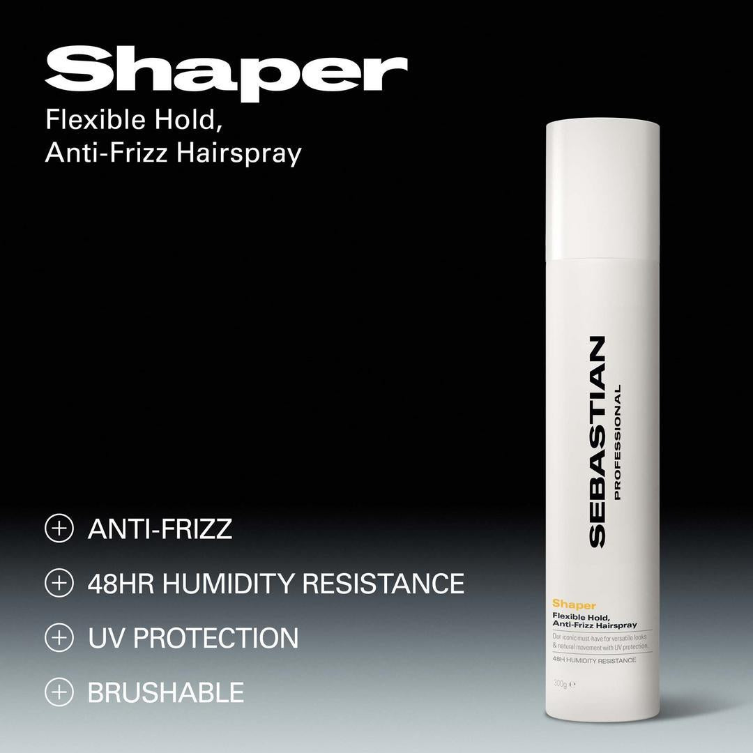 Sebastian - Shaper Flexible Hold Anti-Frizz Hairspray VOC 80% 10.5 oz - Hair at Beyond Polish