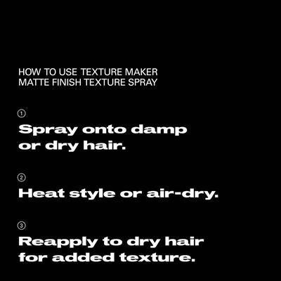 Sebastian - Texture Maker Matte Finish Texture Spray 5 oz - Hair at Beyond Polish