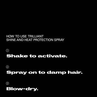 Sebastian - Trilliant Shine And Heat Protection Spray 5 oz - Hair at Beyond Polish
