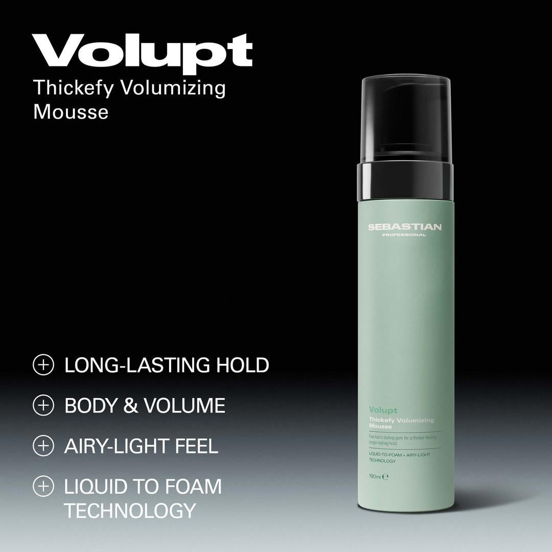 Sebastian - Volupt Thickefy Volumizing Mousse 6.4 oz - Hair at Beyond Polish