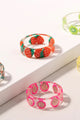 Set of 5 Fruit Resin Rings - Rings at Beyond Polish
