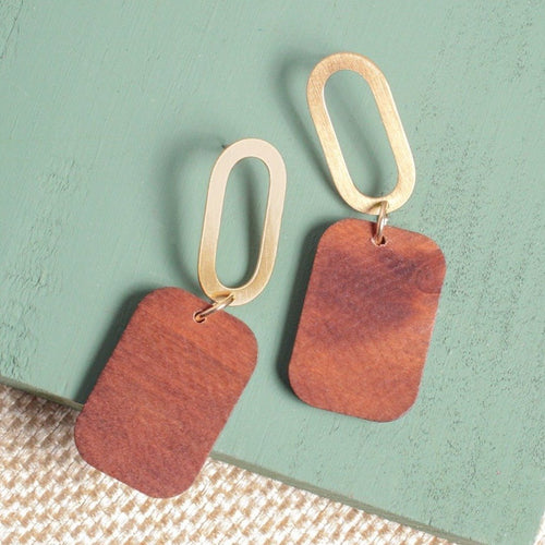 Sierra Geo Drop Earrings