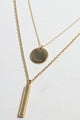 Sleek Layered 18K Gold Necklace - Necklaces at Beyond Polish