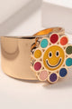 Smiley Face Flower Ring - Rings at Beyond Polish