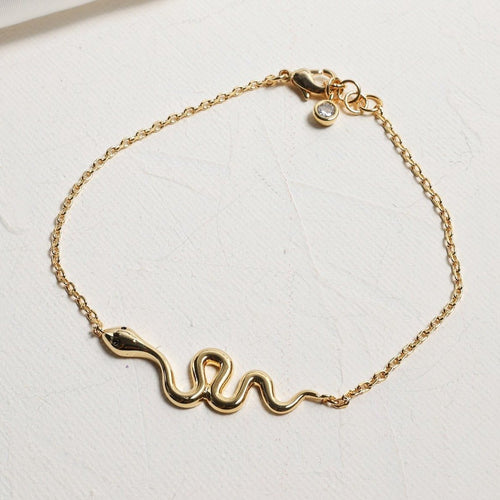 Snake Pendant Bracelet