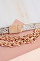 Snake and Chain Bracelet Set - Bracelets at Beyond Polish