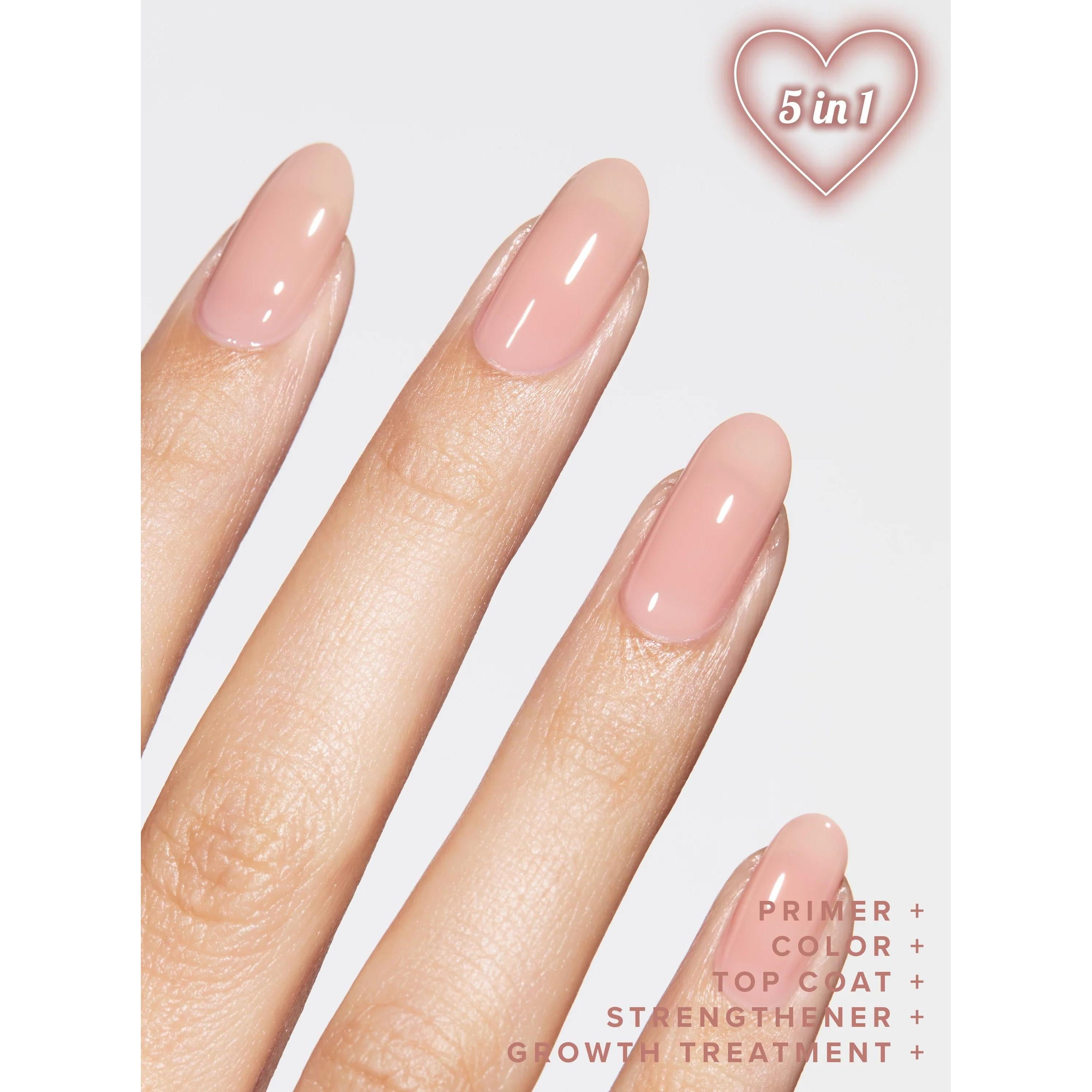 Static Nails - 5 In 1 Rapid Growth Treatment - Barely There - Nail Lacquer at Beyond Polish