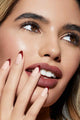 Static Nails - Reusable Pop-On Manicures - Barcelona French Almond - Nail Extensions at Beyond Polish