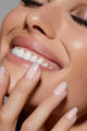 Static Nails - Reusable Pop-On Manicures - Double French Diamond Effect Round - Nail Extensions at Beyond Polish