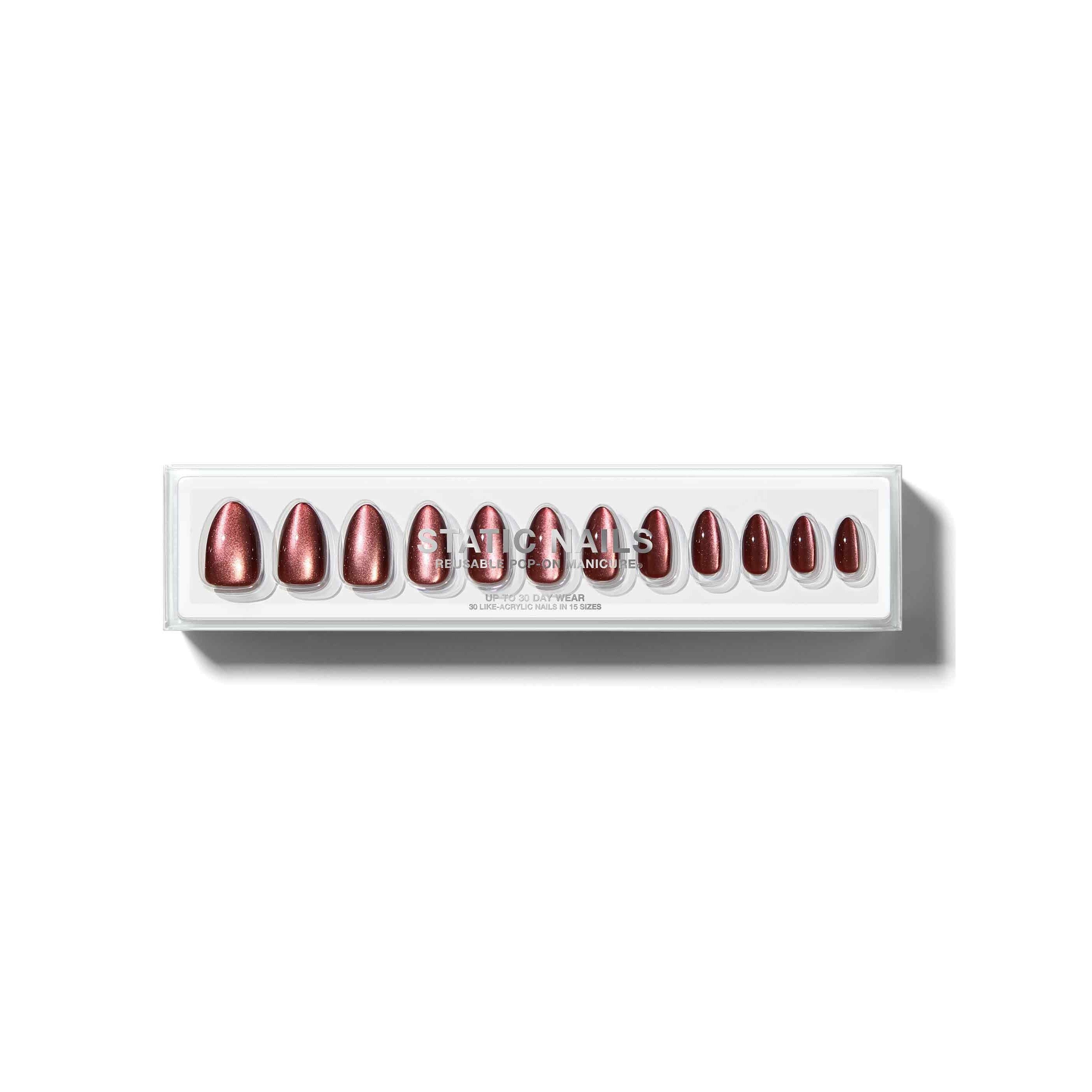 Static Nails - Reusable Pop-On Manicures - Fall Winter Capsule Set of 7 - Nail Extensions at Beyond Polish