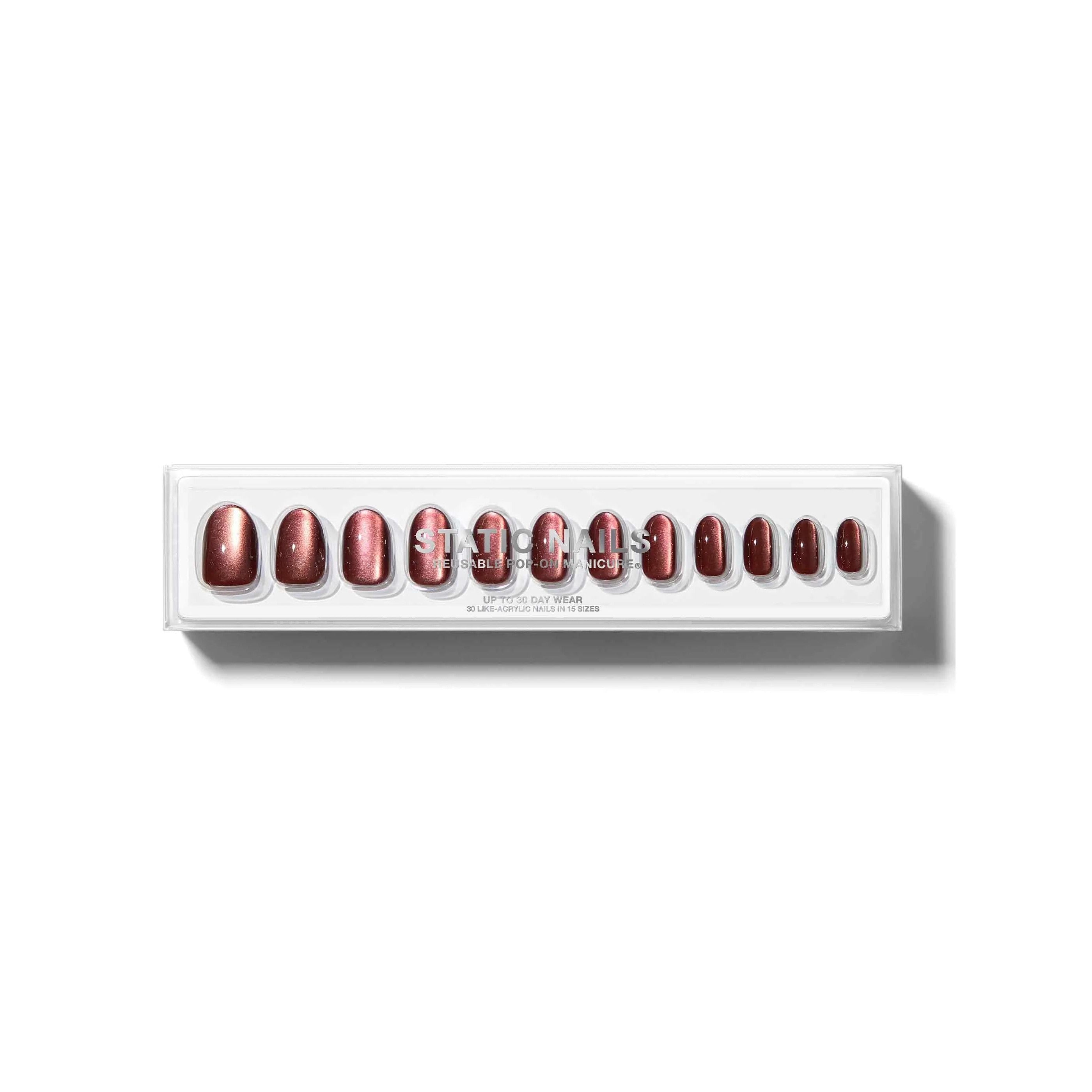Static Nails - Reusable Pop-On Manicures - Fall Winter Capsule Set of 7 - Nail Extensions at Beyond Polish