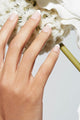 Static Nails - Reusable Pop-On Manicures - French 75 Round - Nail Extensions at Beyond Polish