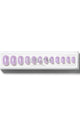 Static Nails - Reusable Pop-On Manicures - Glazed Lavender - Round - Nail Extensions at Beyond Polish