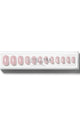 Static Nails - Reusable Pop-On Manicures - Glazed Pearl Pink - Round - Nail Extensions at Beyond Polish