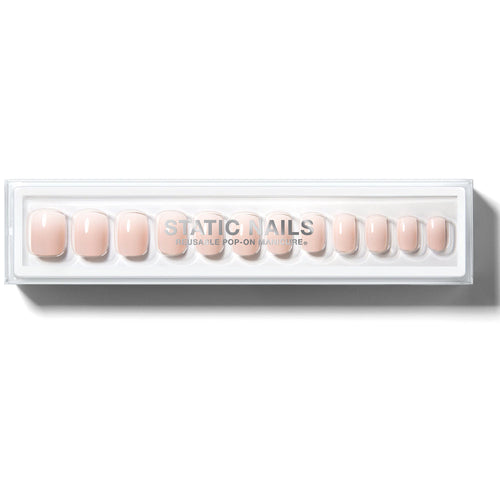 Static Nails - Reusable Pop-On Manicures - Mademoiselle Round