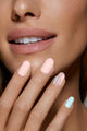 Static Nails - Reusable Pop-On Manicures - Milkshake Round - Nail Extensions at Beyond Polish