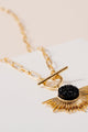 Sun Burst Druzy Necklace - Necklaces at Beyond Polish