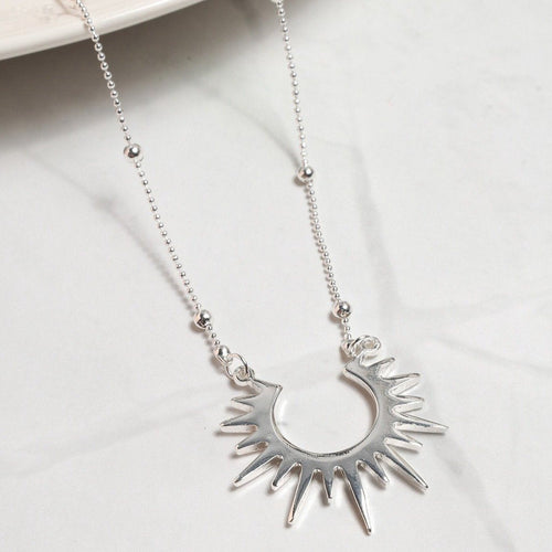Sun Pendant Necklace