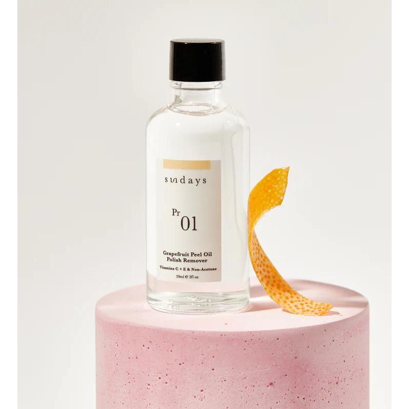 Sundays - Grapefruit Peel Oil Polish Remover - Cleansers & Removers at Beyond Polish